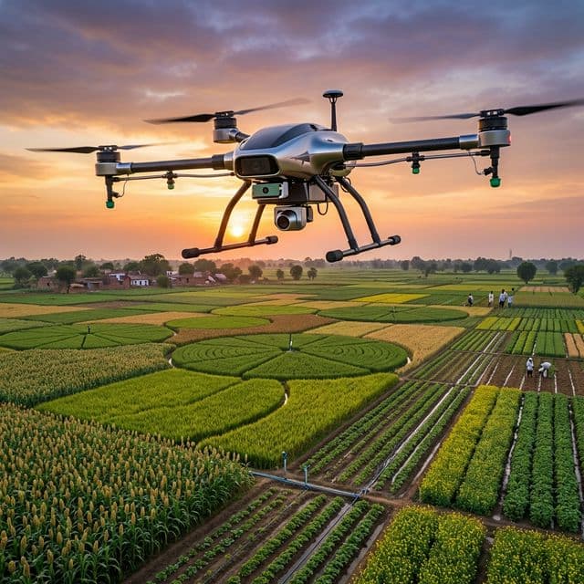 Precision Agriculture: The Rise of Drones in Indian Farming