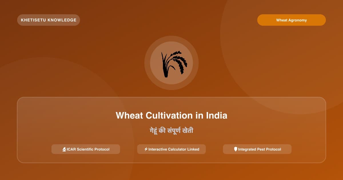 Wheat Cultivation in India: High-Yield Sowing, Nutrient & Harvest Guide